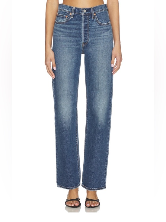 Levi's Denim - Levi’s Ribcage‎ Full Length Straight Leg Denim Jeans 26